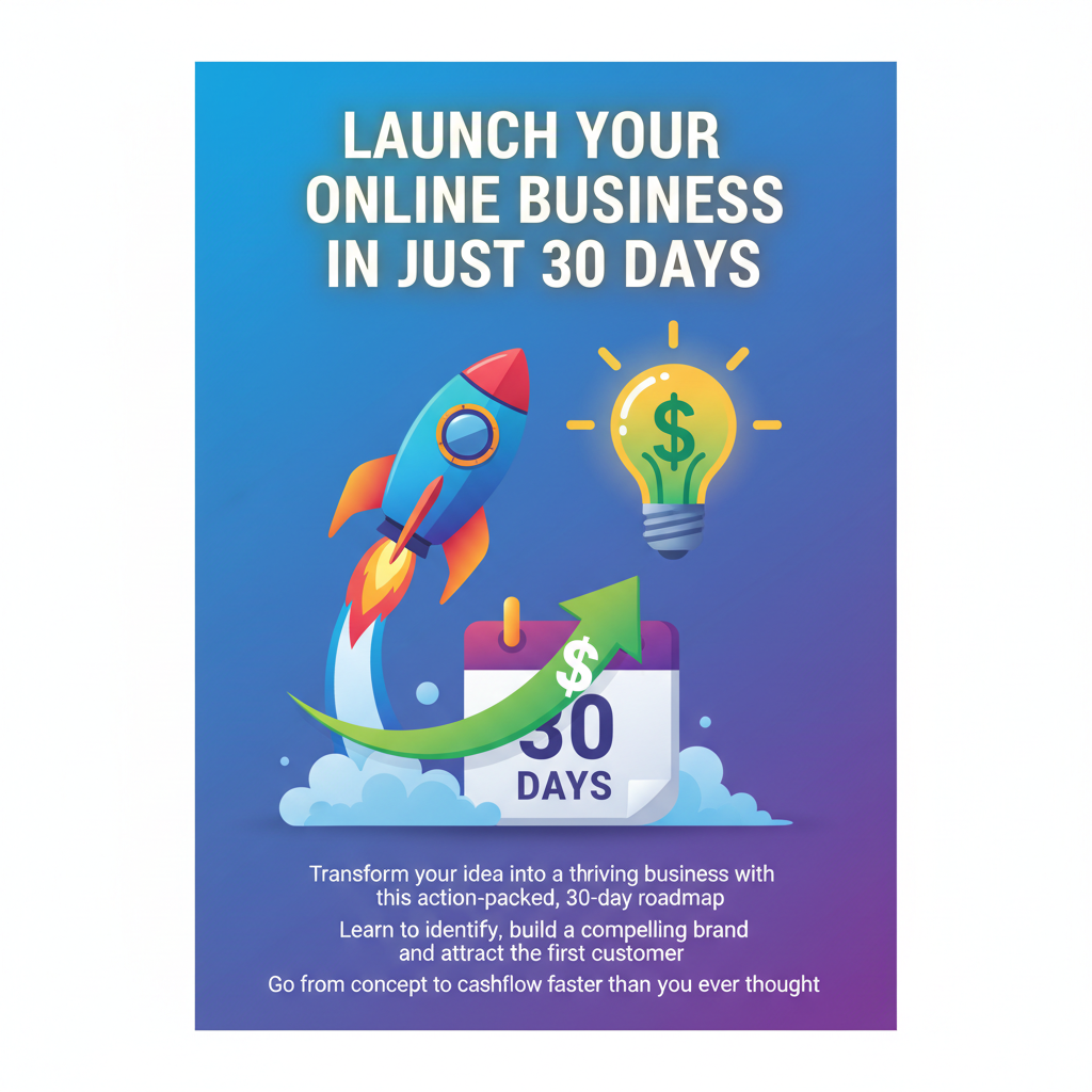 Launch Your Online Business in Just 30 Days!