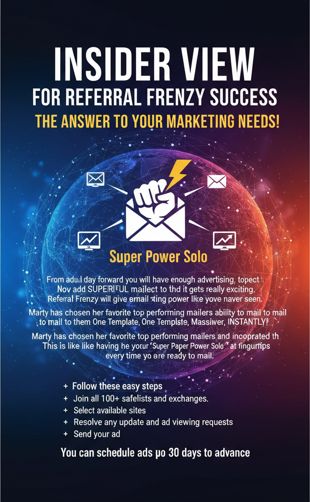 Insider View for Referral Frenzy Success